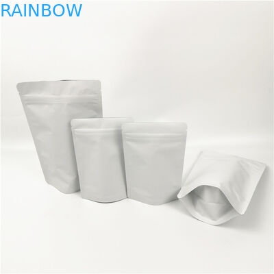 6oz 8oz กาแฟนมผง CYMK ถุงซิปล็อค Mylar