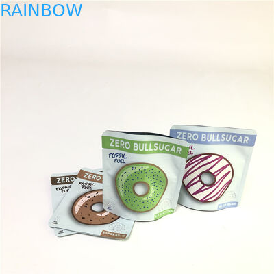 ถุงคุกกี้พลาสติก Stand Up Customzed Pouches Food Grade Matt Finish Bag Nut / Cashew / Dry Fruit Bag