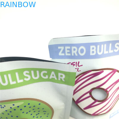 ถุงคุกกี้พลาสติก Stand Up Customzed Pouches Food Grade Matt Finish Bag Nut / Cashew / Dry Fruit Bag