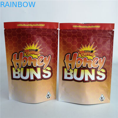 ที่กำหนดเอง 3.5g คุกกี้ถั่ววัชพืชยืนขึ้นถุงซิปถุงขนมพลาสติก 7g 18g 24g