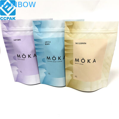 Doypack VMPET Gravnre พิมพ์ถุงบรรจุภัณฑ์ Ziplock