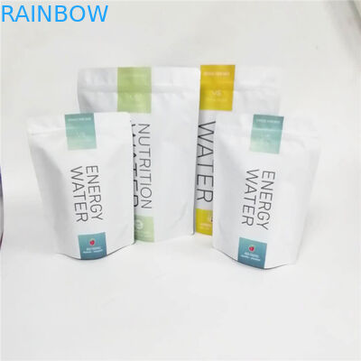 Mylar Foil MOPP VMPET Ziplock Stand Up Pouches For Tea