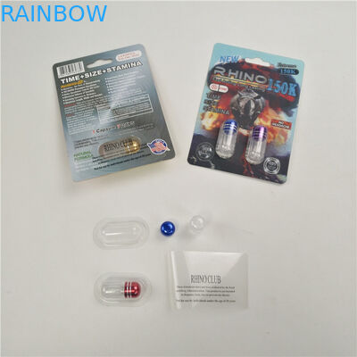 การเพิ่มประสิทธิภาพการตกแต่งผิวมัน Rhino 7 9x12cm การ์ดบรรจุ 3D