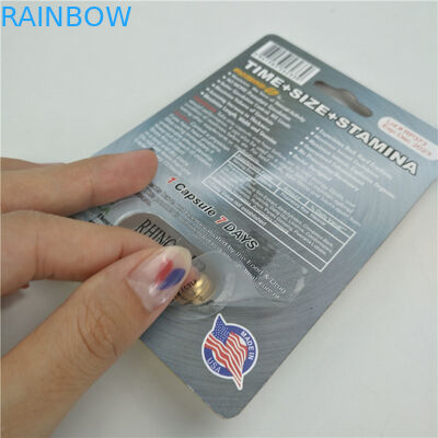 การเพิ่มประสิทธิภาพการตกแต่งผิวมัน Rhino 7 9x12cm การ์ดบรรจุ 3D