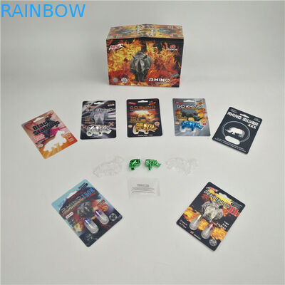 การเพิ่มประสิทธิภาพการตกแต่งผิวมัน Rhino 7 9x12cm การ์ดบรรจุ 3D