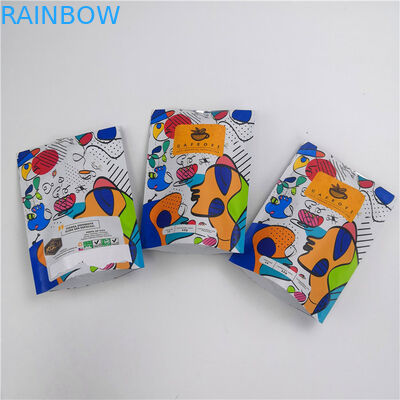 ถุงบรรจุภัณฑ์ขนมขบเคี้ยว / ถุงบรรจุถั่ว / กาแฟพลาสติกช็อกโกแลตนมผงซิปยืนขึ้นกระเป๋า