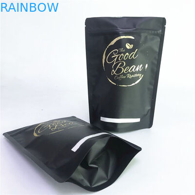 Mosisture Proof MOPP VMPET Plastic Stand Up Pouch สำหรับเมล็ดกาแฟ