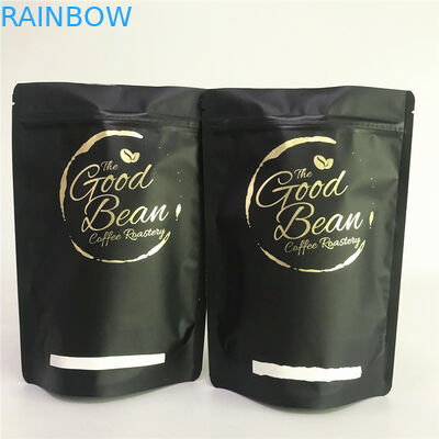 Mosisture Proof MOPP VMPET Plastic Stand Up Pouch สำหรับเมล็ดกาแฟ