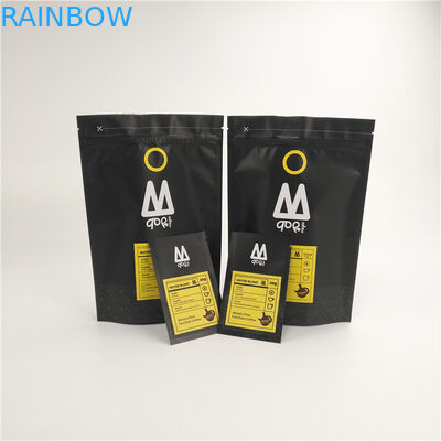 250g 500g เมล็ดกาแฟ MOPP VMPET Stand Up Pouch พร้อมวาล์ว