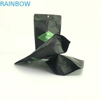 Pantone สี Cannabiss Mylar ถุงพลาสติกสำหรับบรรจุภัณฑ์