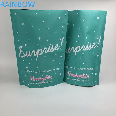 อลูมิเนียมฟอยล์ VMPET แบบถอดเปลี่ยนได้ 120 ไมครอนยืนขึ้นถุง