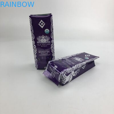 ฟิล์มเคลือบเงา 250g 1kg 16oz VMPET Side Gusset Packaging Bags