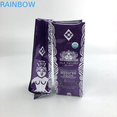 ฟิล์มเคลือบเงา 250g 1kg 16oz VMPET Side Gusset Packaging Bags