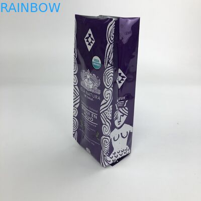 ฟิล์มเคลือบเงา 250g 1kg 16oz VMPET Side Gusset Packaging Bags