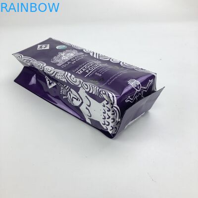 ฟิล์มเคลือบเงา 250g 1kg 16oz VMPET Side Gusset Packaging Bags