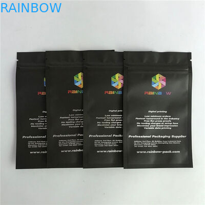 ซิปด้านบนความหนา 130mic VMPET ถุงพลาสติกบรรจุภัณฑ์