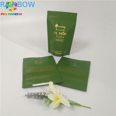 ครีมขัดผิว MOPP VMPET Stand Up Packaging Bags