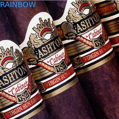 CMYK Color 70mic Gold Stamping Shrink Sleeve Labels