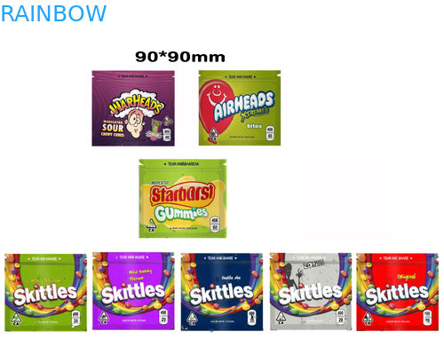 ถุงบรรจุธูปสมุนไพร CBD 3.5g 7g พร้อมหน้าต่างใส