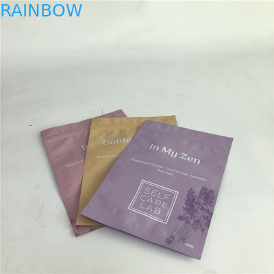 SGS ลามิเนต OPP ยืนขึ้นถุงฟอยล์สำหรับอาบเกลือ