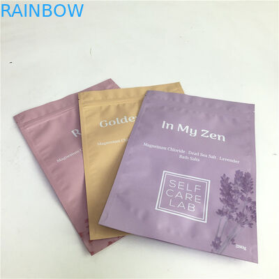 SGS ลามิเนต OPP ยืนขึ้นถุงฟอยล์สำหรับอาบเกลือ