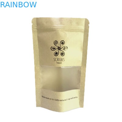 ถุงบรรจุกาแฟกระดาษคราฟท์ยืนขึ้นถุงสำหรับบรรจุภัณฑ์กาแฟ