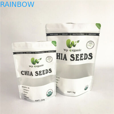 ถุงลูกยอพิมพ์ดิจิตอลกระเป๋าที่กำหนดเองพร้อมถุงซิปล็อคหน้าต่าง Mylar