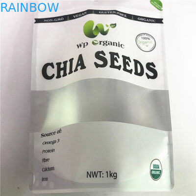 ถุงลูกยอพิมพ์ดิจิตอลกระเป๋าที่กำหนดเองพร้อมถุงซิปล็อคหน้าต่าง Mylar