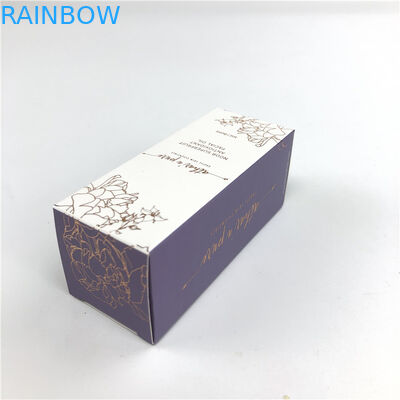 บรรจุภัณฑ์กล่องกระดาษสำหรับน้ำมันหอมระเหย / ผลิตภัณฑ์ดูแลใบหน้ากล่องกระดาษ