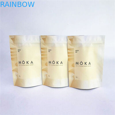 ถุงอลูมิเนียมฟอยล์ด้านการพิมพ์ดิจิตอลตัวอย่างถุง Mylar เกลืออาบน้ำถุงบรรจุภัณฑ์