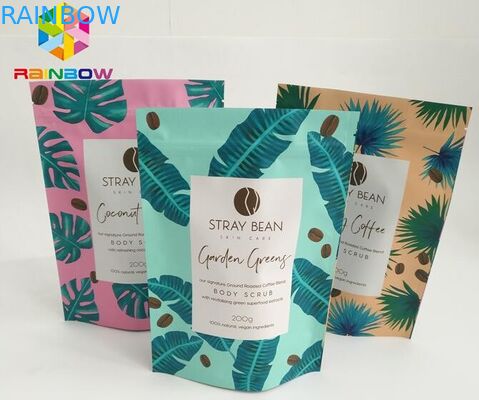 ที่กำหนดเองได้รับการยอมรับเคลือบอลูมิเนียมฟอยล์เกลืออาบน้ำถุงขัดผิวบรรจุภัณฑ์ถุง Mylar