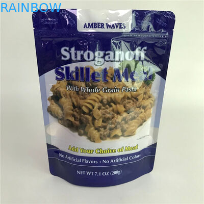 ขายร้อนเคลือบมันยืนขึ้นถุงบรรจุภัณฑ์ที่มีหน้าต่าง MylarPlastic ถุงสำหรับบรรจุภัณฑ์ขนม