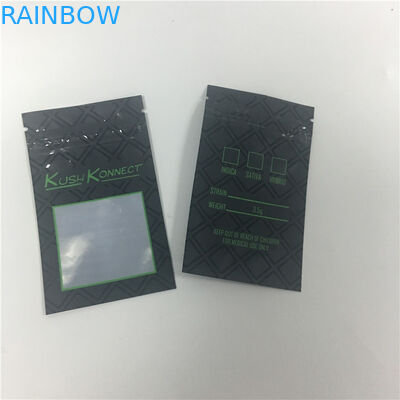 พิมพ์ UV KUSH PE ป้องกันเด็กเปิดถุงยาสูบด้วยหน้าต่าง