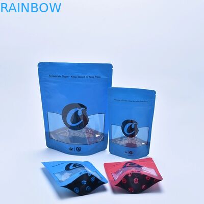 เด็กกลิ่นหลักฐานวัชพืชดอกไม้ Ziplock ถุงกันกลิ่น Runtz Jungle Boys บรรจุภัณฑ์ถุง Mylar สัมผัสนุ่ม