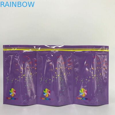 อลูมิเนียมฟอยล์เคลือบเงาปิดผนึกด้วยความร้อนถุง Mylar ที่กำหนดเอง