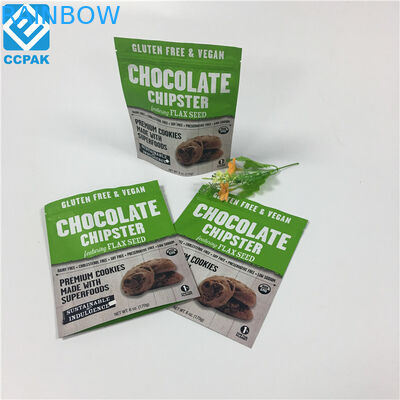 ถุงใส่อาหารที่ปิดผนึกได้พร้อมถุงซิปล็อคสำหรับผลไม้แห้งถั่ว