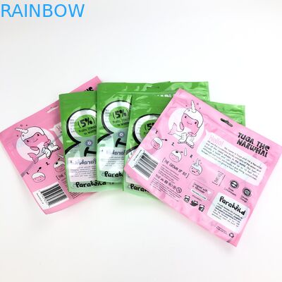 MOPP 100 ไมครอน Mylar ถุงบรรจุภัณฑ์พลาสติกสำหรับของเล่นบรรจุภัณฑ์