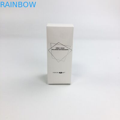 ขายส่งฟิล์มแมตต์ปั๊มร้อนแบบกำหนดเองพร้อมกระดาษแข็งสีขาว 350 กรัมสำหรับเครื่องสำอางค์ตัวอย่างอาหารบรรจุภัณฑ์กล่องกระดาษขนตา