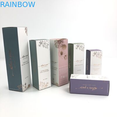 ฟิล์มเคลือบเงา UV แบบกำหนดเองพร้อมกระดาษแข็งสีขาวความหนา 400 กรัมสำหรับบรรจุภัณฑ์กล่องกระดาษน้ำมัน Argan