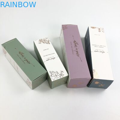 ฟิล์มเคลือบเงา UV แบบกำหนดเองพร้อมกระดาษแข็งสีขาวความหนา 400 กรัมสำหรับบรรจุภัณฑ์กล่องกระดาษน้ำมัน Argan