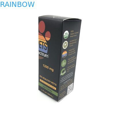 ฟิล์มเคลือบเงาที่กำหนดเองด้วยกระดาษแข็งสีขาวความหนา 400 กรัมสำหรับบรรจุภัณฑ์กล่องกระดาษเครื่องประดับ