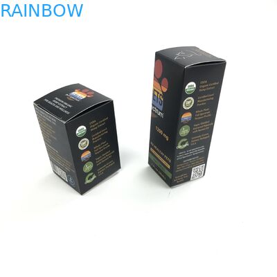 ฟิล์มเคลือบเงาที่กำหนดเองด้วยกระดาษแข็งสีขาวความหนา 400 กรัมสำหรับบรรจุภัณฑ์กล่องกระดาษเครื่องประดับ