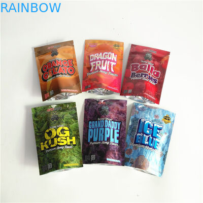 3.5g คุกกี้ Ziplock ถุง Candy Suger บรรจุภัณฑ์ถุงบรรจุเมล็ดพันธุ์กัญชา