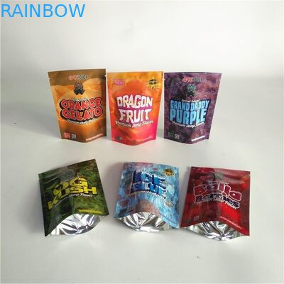 3.5g คุกกี้ Ziplock ถุง Candy Suger บรรจุภัณฑ์ถุงบรรจุเมล็ดพันธุ์กัญชา