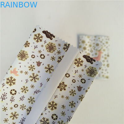 MOPP CMYK 150 ไมครอนสแน็คบาร์ถุงบรรจุภัณฑ์ที่มีขอบหยัก