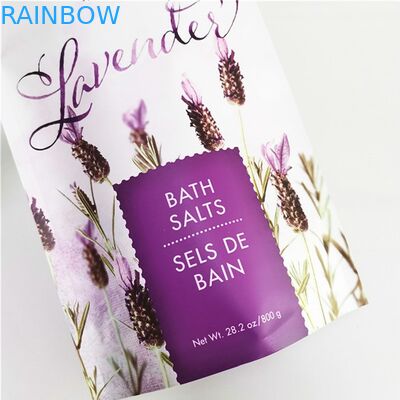 ตัวอย่างฟรีการพิมพ์ดิจิตอลถุงบรรจุภัณฑ์เกลืออาบน้ำแบบถอดเปลี่ยนได้ Stand Up Pouch 200G Coffee Body Scrub Bag