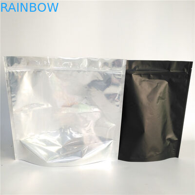 หน้าต่างโปร่งใส SGS Weed Baggies ถุงพลาสติก Mylar Doypack