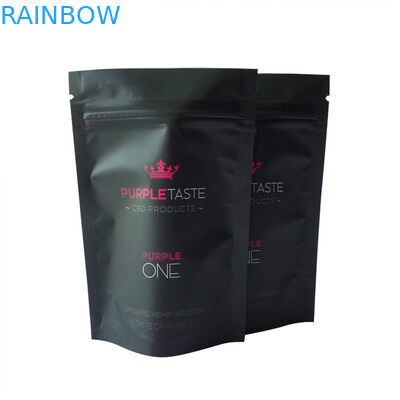 14g 28g Smell Proof Printed Foil CBD Mylar Bag พร้อม Ziplock