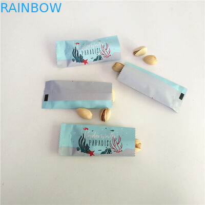 ผงโปรตีนกาแฟน้ำตาลเปล่าขนาดเล็กซองด้านหลังปิดผนึกถุงบรรจุภัณฑ์สำหรับคุกกี้