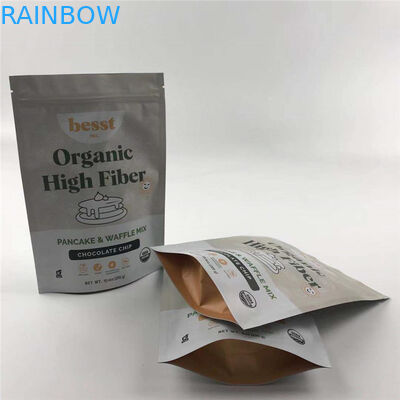 Stand up Zipper Pouch พร้อม Window Doypack สำหรับผลไม้แห้ง